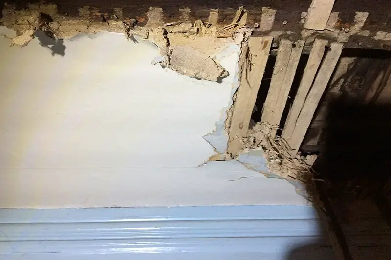 3 modi migliori su come riparare il soffitto del listello danneggiato dall'acqua
